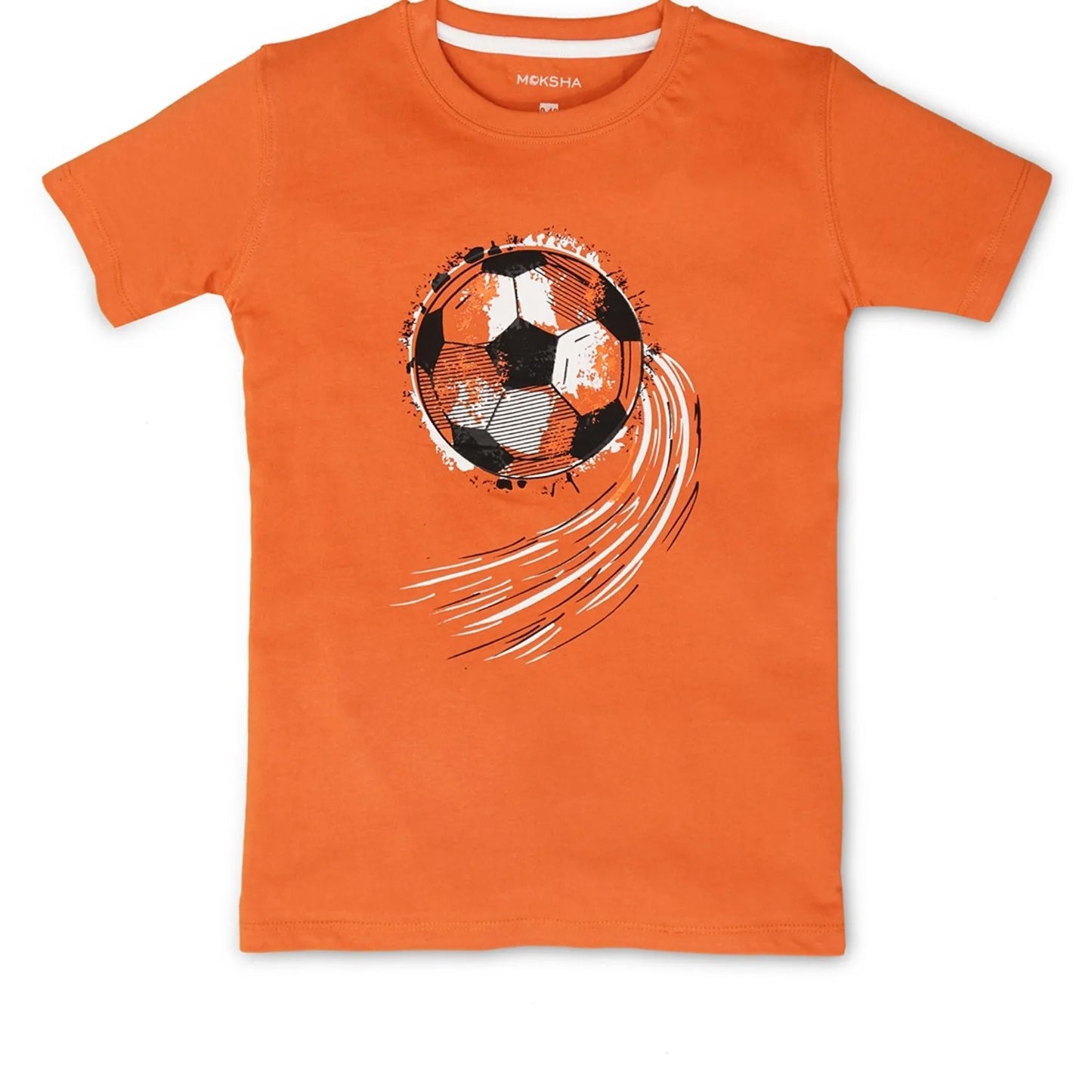 BOYS Crew Neck T-Shirt with Graphic Print