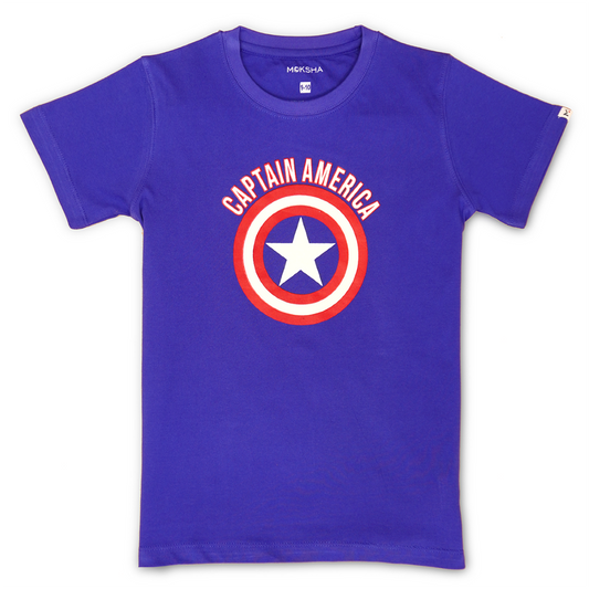 BOYS Crew Neck T-Shirt with Graphic Print